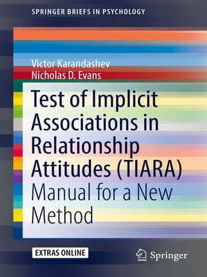 cover image of Test of Implicit Associations in Relationship Attitudes (TIARA)